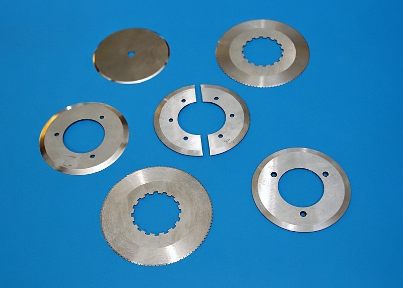 circular packaging knife