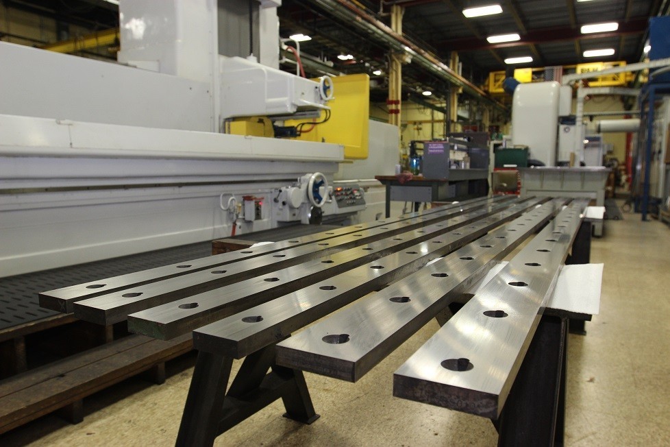 regrinding shear blades