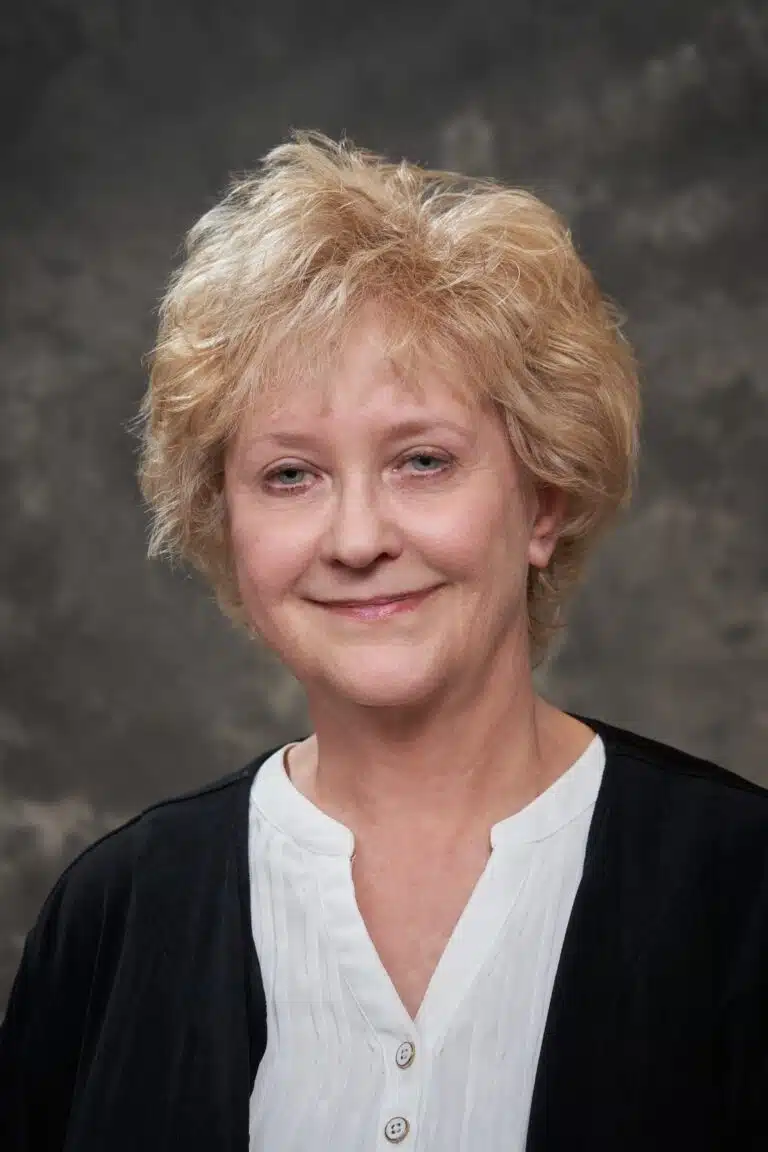 Betty Mecklenburg employee headshot for knifemaker.com