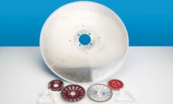 Meet The Kinetic Co’s. proprietary Ruby Red Log Saw Grindstone product line