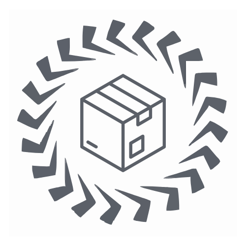 shipping box blade icon for knifemaker.com
